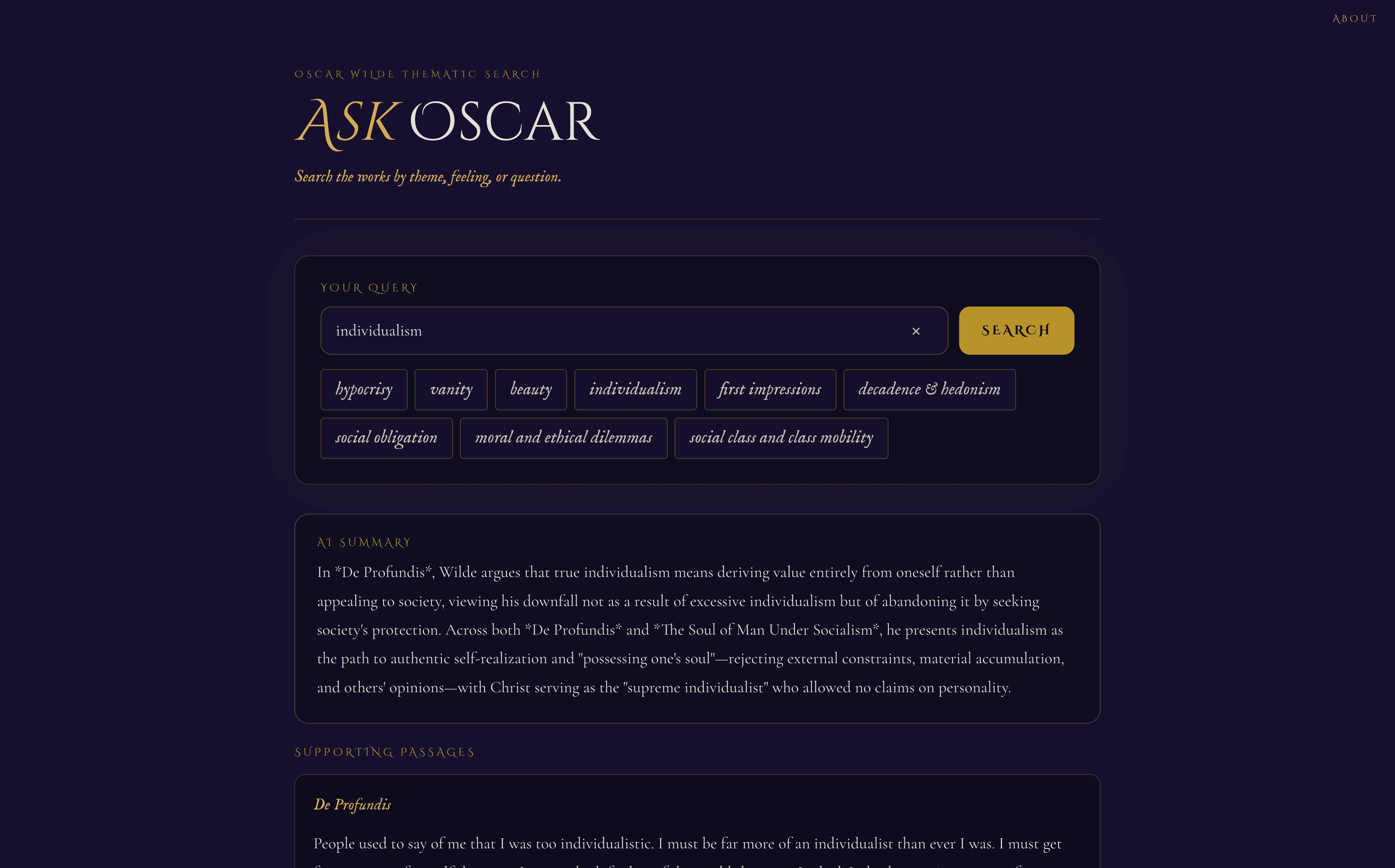 Ask Oscar