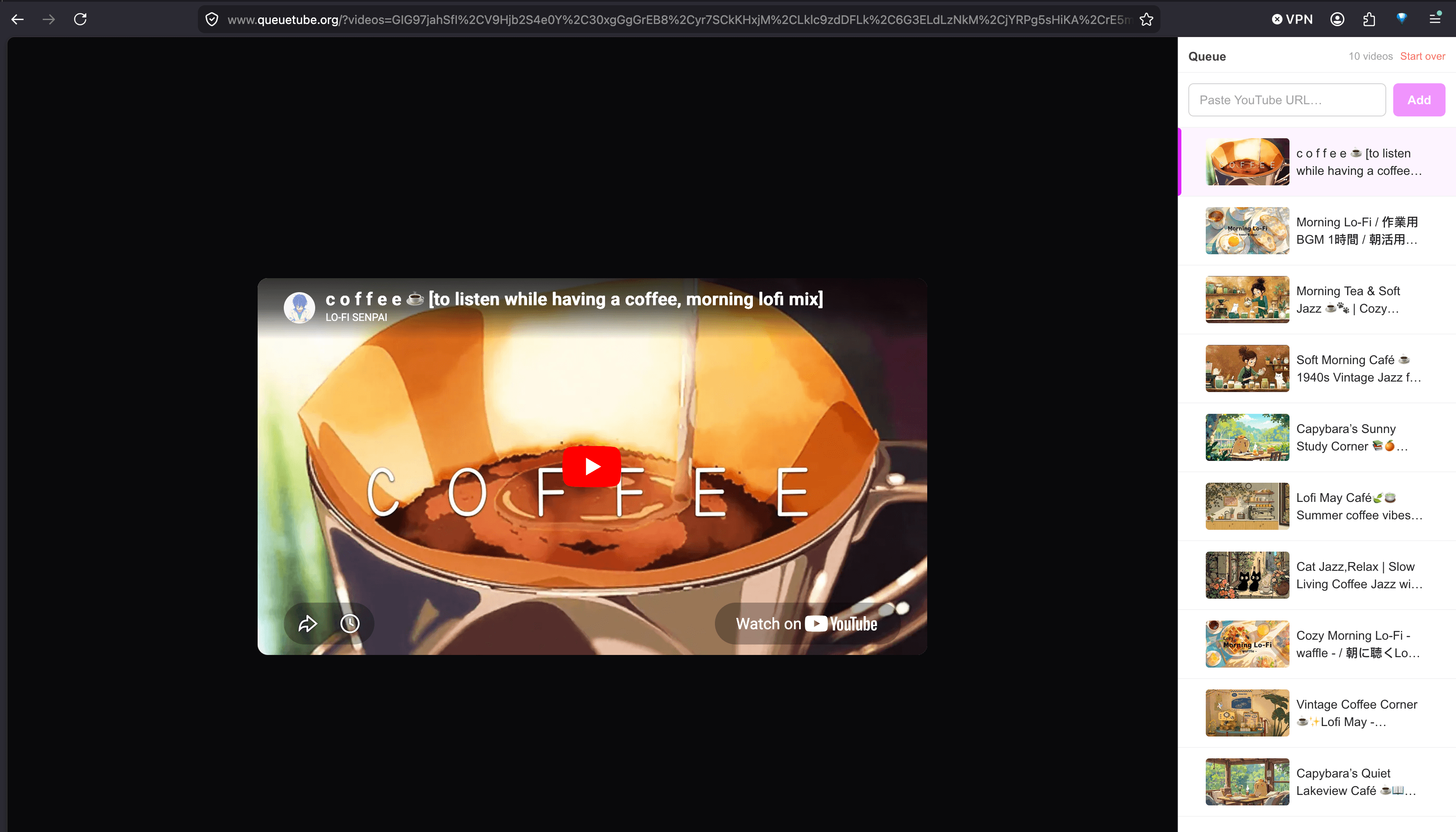 QueueTube